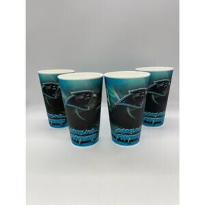 Carolina Panthers Capitol Cups Spirit Cups Set of 4